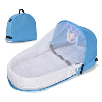 PARC BÉBÉ PLIABLE | QUICK-SLEEP™ - LIT PORTABLE 2-EN-1