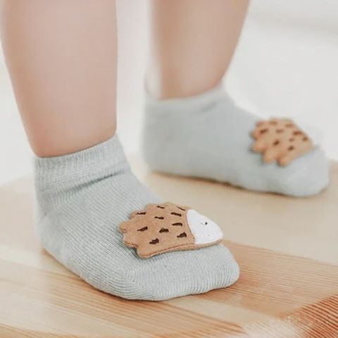 chaussette-pour-bebe-vertes
