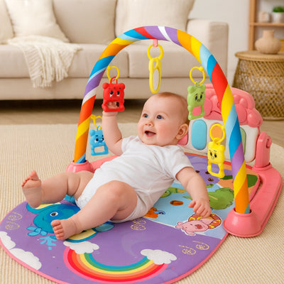 À partir de quel âge utiliser un tapis d'éveil bébé ?