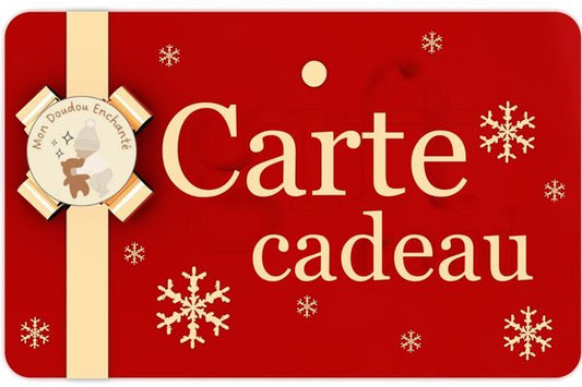 Carte cadeau Mon Doudou Enchanté