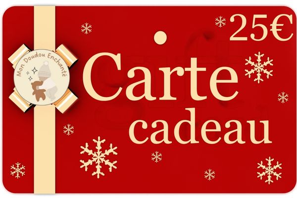 Carte cadeau Mon Doudou Enchanté