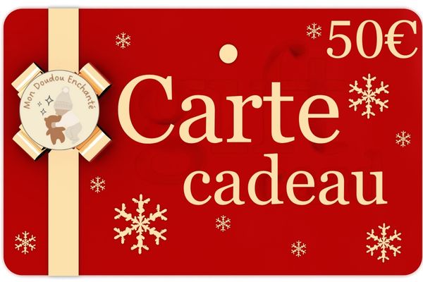Carte cadeau Mon Doudou Enchanté
