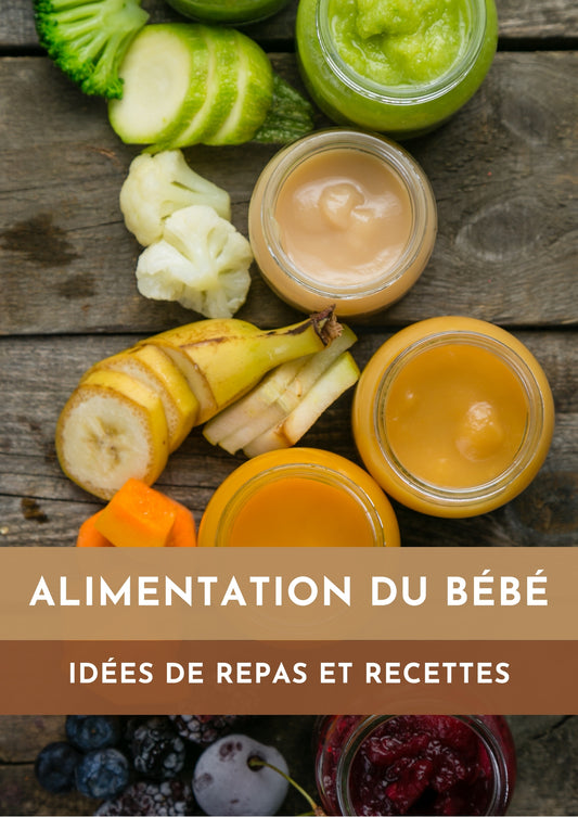EBOOK | IDÉES REPAS ET RECETTES POUR BÉBÉ