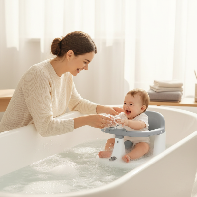 Siege-baignoire-pour-bebe-et-maman-dans-la-baignoire
