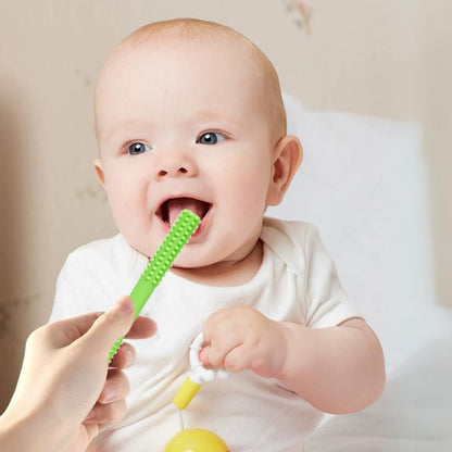 anneau-dentition-bebe-vert-lime