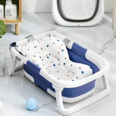 Baignoire-bébé-bleu-foncé 