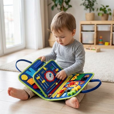 Busy board bebe amusant