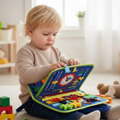 Busy board bebe apprentissage