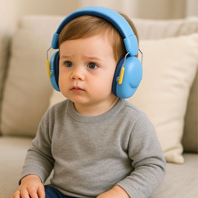Casque-anti-bruit-bébé-bleu 