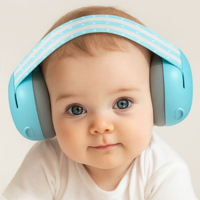 Casque-anti-bruit-bébé-confortable