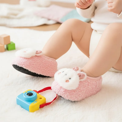 chaussons-bebe-rose