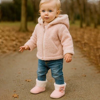 Chaussure-bebe-fille-antiderapantes