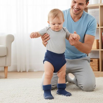 Chaussure-bebe-flexibilité-adapter 