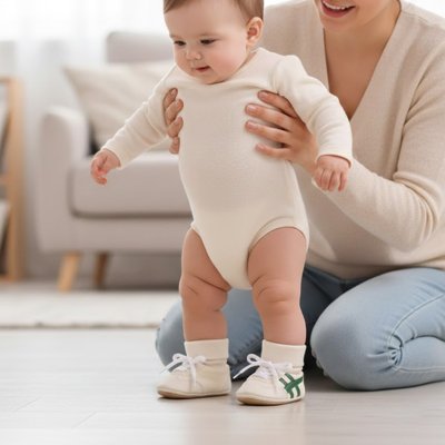 Chaussure-bebe-tige-montante 