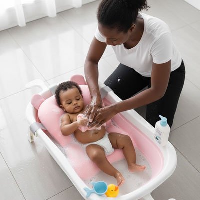 coussin-de-bain-bebe-modele-pliable