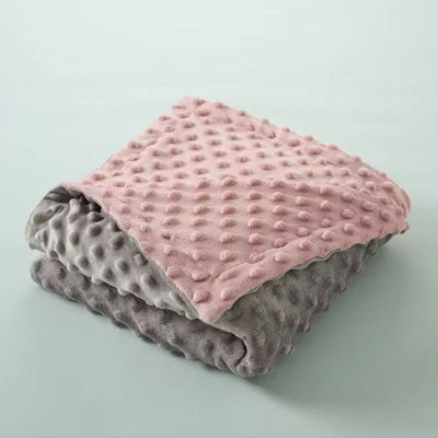 Couverture-pour-envelopper-bebe-texture-a-picot
