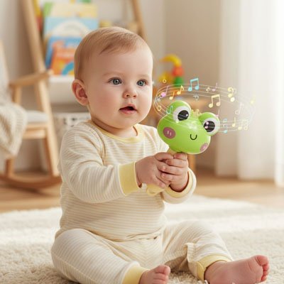 Hochet-bebe-grenouille 