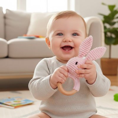 Hochet-bébé-matériau-lavable 