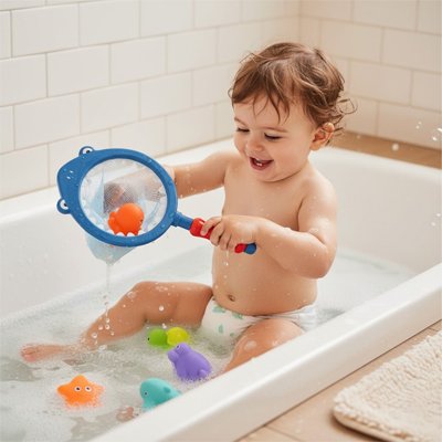 Jouet-baignoire-bebe-filet 