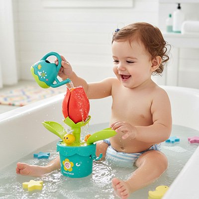 Jouet-baignoire-bebe-fleur-interactive