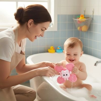 Jouet-baignoire-bebe-rose