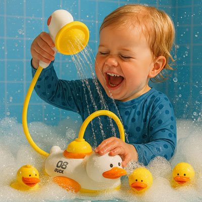 Jouet-de-bain-pour-bebe-douche 
