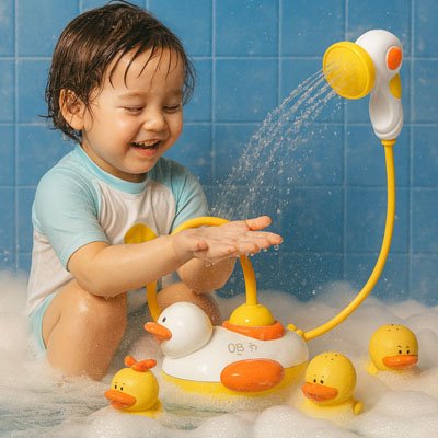 Jouet-de-bain-pour-bebe-plusieurs-canard 