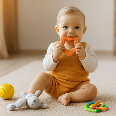 jouet-dentition-bebe-coeur-orange