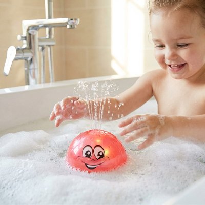 Jouets-bebe-bain-rouge-lumineux 