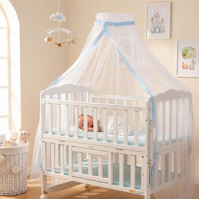 Moustiquaire-lit-bébé-bleu 