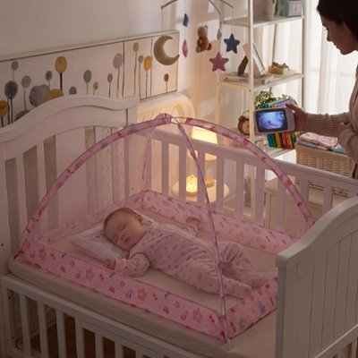 Moustiquaire lit bébé ete