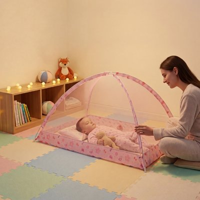 Moustiquaire lit bébé leger