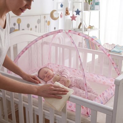 Moustiquaire lit bébé protection