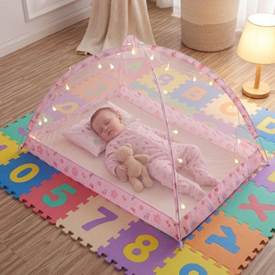Moustiquaire lit bébé sommeil