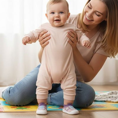 Petite-Chaussure-bebe-Semelle-souple 