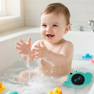 Thermometre-bain-bebe-étanchéité-totale 