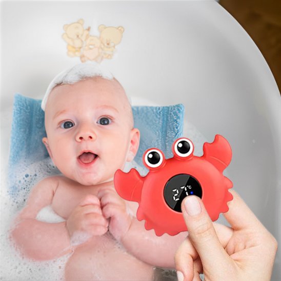 Thermomètre bain bébé fun