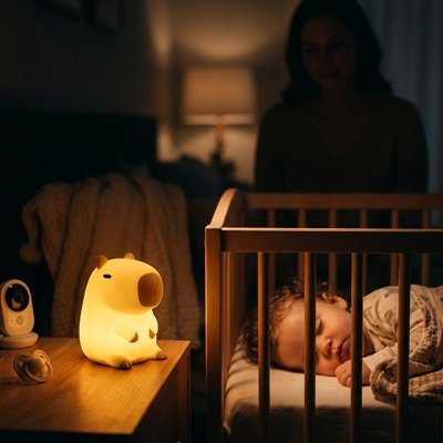 Veilleuse bébé ambiance lumineuse