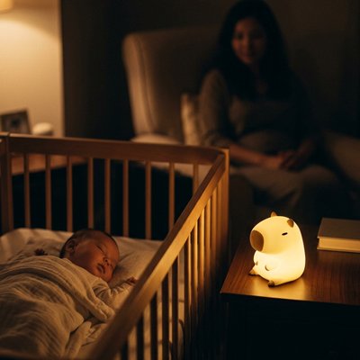 Veilleuse bébé luminou