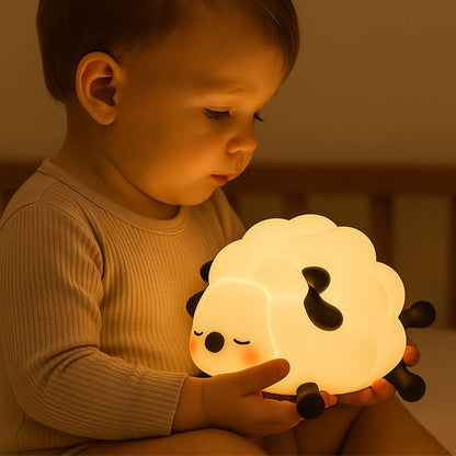 Veilleuse bébé mouton mignon
